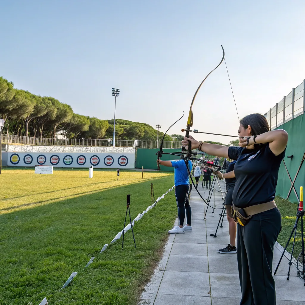 Archery Training Session at VORANLIS